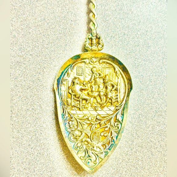 Vintage  Dutch Cake Slice Utensil Amsterdam Windmill GREAT GIFT ALERT - Picture 8 of 9